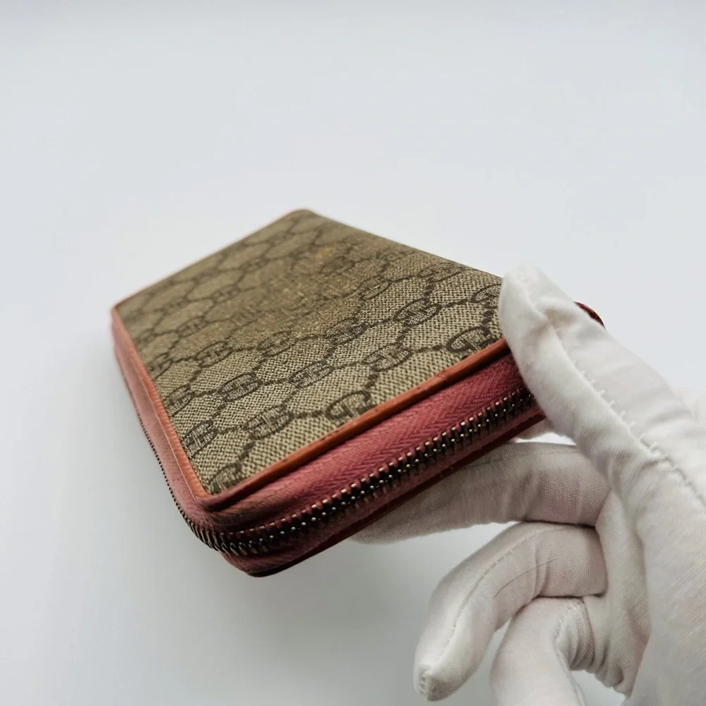 Gucci Zip Around Monogram Wallet - Picture 11 of 12